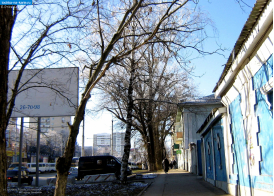 Ставрополь. На ул.Мира, вид на запад от пр.Октябрьской Революции