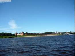 Великий Новгород. Вид на Кремль со стороны Волхова
