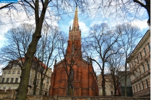Латвия. Англиканская церковь святого Искупителя