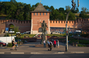 Нижегородская область. Памятник Петру I в Нижнем Новгороде