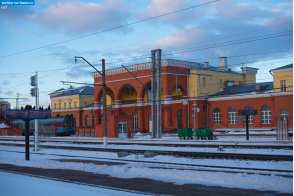 Орловская область. Железнодорожный вокзал в Орле