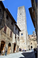 Тоскана. Башня Беччи (Torre dei Becci) в Сан-Джиминьяно
