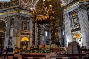 Ватикан. Алтарь Собора Святого Петра