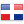 государство Доминиканская Республика - флаг